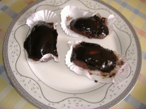 çikolata soslu kurabiye