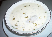 bebek menüleri: yoğurtlu çorba