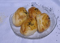 salamlı kaşarlı poğaça