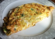 mantarlı omlet