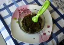 bebek menüleri: ıspanak püresi
