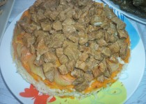 etli havuçlu pilav