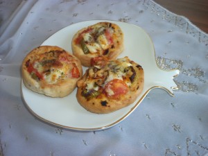 mini pizzalar