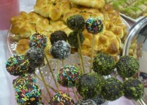 çikolata topları (cake pops)
