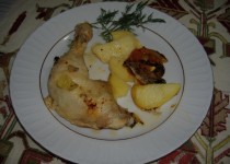tencerede susuz tavuk