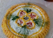 yoğurtlu patates salatası