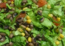 kuru börülce salatası