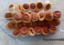 sosisli çıtır börek
