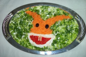 tavşan salata