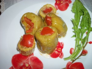 etli biber kabak dolma