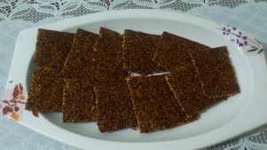 susamlı krokan