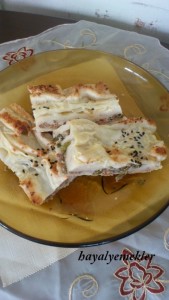 kıymalı kıvrım börek