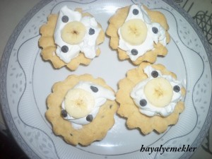 damla çikolatalı mini tart